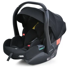 Автокресло El Camino i-Keep ME 1186 Melange Jet Black черное i-SIZE R129 рост ребенка 40-87 см