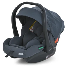 Автокресло El Camino i-Keep ME 1186 Melange Rock Gray темно-серое i-SIZE R129 рост ребенка 40-87 см
