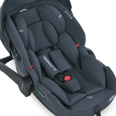 Автокресло El Camino i-Keep ME 1186 Melange Rock Gray темно-серое i-SIZE R129 рост ребенка 40-87 см фото 54