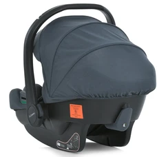 Автокресло El Camino i-Keep ME 1186 Melange Midnight Gray серое i-SIZE R129 рост ребенка 40-87 см фото 14