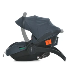 Автокресло El Camino i-Keep ME 1186 Melange Midnight Gray серое i-SIZE R129 рост ребенка 40-87 см фото 37