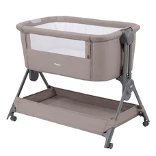 Детская приставная кроватка Carrello Molto CRL-15502 Ovella Beige бежевая