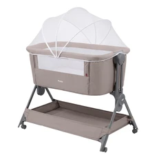 Детская приставная кроватка Carrello Molto CRL-15502 Ovella Beige бежевая фото 14