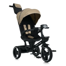 Трехколесный велосипед Turbo Trike MT 1002-1 Almond Beige бежевый с родительской ручкой