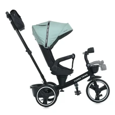 Трехколесный велосипед Turbo Trike MT 1002-1 Frost Green зеленый с родительской ручкой фото 14