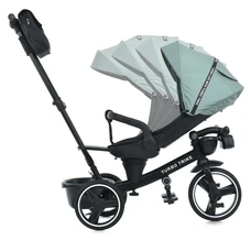 Трехколесный велосипед Turbo Trike MT 1002-1 Frost Green зеленый с родительской ручкой фото 41