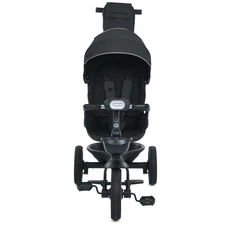 Трехколесный велосипед Turbo Trike MT 1002-1 Elegant Black черный с родительской ручкой фото 14
