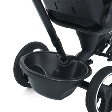 Трехколесный велосипед Turbo Trike MT 1002-1 Elegant Black черный с родительской ручкой фото 16