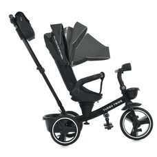 Трехколесный велосипед Turbo Trike MT 1002-1 Elegant Black черный с родительской ручкой фото 21