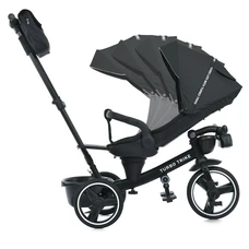 Трехколесный велосипед Turbo Trike MT 1002-1 Elegant Black черный с родительской ручкой фото 41