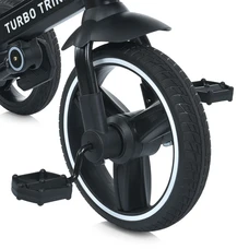 Трехколесный велосипед Turbo Trike MT 1002-1 Elegant Black черный с родительской ручкой фото 63