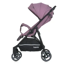 Прогулочная коляска Bambi M 4249-2 Mauve Matt лиловая книжка фото 37