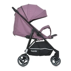 Прогулочная коляска Bambi M 4249-2 Mauve Matt лиловая книжка фото 41