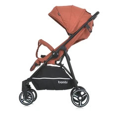 Прогулочная коляска Bambi M 4249-2 Orange Matt оранжевая книжка фото 37