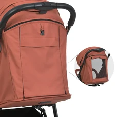Прогулочная коляска Bambi M 4249-2 Orange Matt оранжевая книжка фото 71