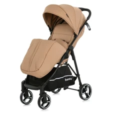 Прогулочная коляска Bambi M 4249-2 Beige Matt бежевая книжка фото 14