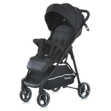 Прогулочная коляска Bambi M 4249-2 Black Matt черная книжка