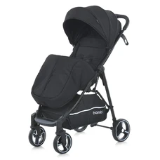 Прогулочная коляска Bambi M 4249-2 Black Matt черная книжка фото 14