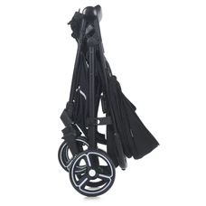 Прогулочная коляска Bambi M 4249-2 Black Matt черная книжка фото 31