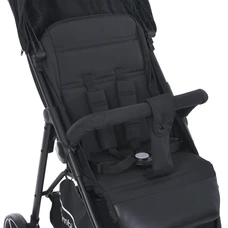 Прогулочная коляска Bambi M 4249-2 Black Matt черная книжка фото 54