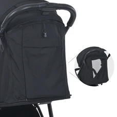 Прогулочная коляска Bambi M 4249-2 Black Matt черная книжка фото 71