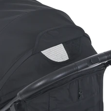 Прогулочная коляска Bambi M 4249-2 Black Matt черная книжка фото 86