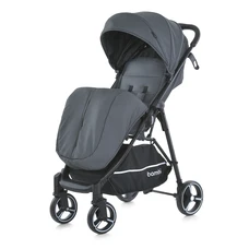 Прогулочная коляска Bambi M 4249-2 Gray Matt серая книжка фото 14