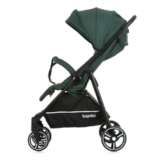 Прогулочная коляска Bambi M 4249-2 Hunter Green Matt темно-зеленая книжка фото 37