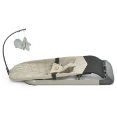 Детский баунсер El Camino Izzy ME 1178-1 Taupe Beige бежевый с регулируемой спинкой фото 41