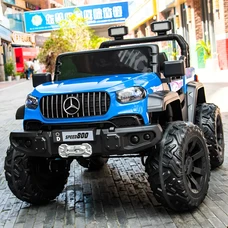 Детский электромобиль M 5898EBLR-4 синий Mercedes с четырьмя моторами