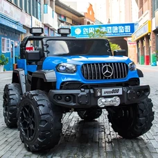 Детский электромобиль M 5898EBLR-4 синий Mercedes с четырьмя моторами фото 14