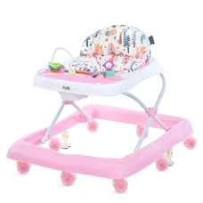 Детские ходунки El Camino Fun ME 1184 Pink розовые с музыкой