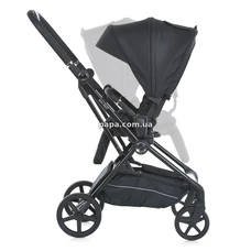 Прогулочная коляска El Camino Spin 360 ME 1138 Black черная, реверсивный прогулочный блок фото 21