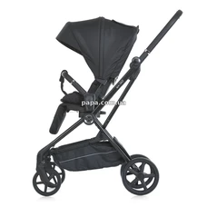 Прогулочная коляска El Camino Spin 360 ME 1138 Black черная, реверсивный прогулочный блок фото 41