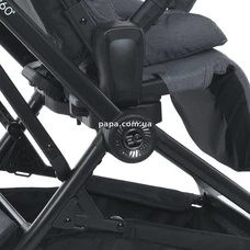 Прогулочная коляска El Camino Spin 360 ME 1138 Stone Gray серая, реверсивный прогулочный блок фото 92