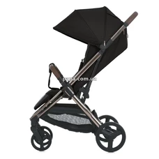 Прогулочная коляска El Camino Axis ME 1192 Black черная, чехол на ножки фото 37