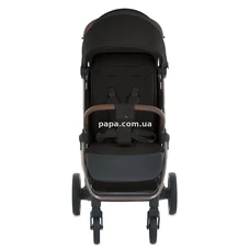 Прогулочная коляска El Camino Axis ME 1192 Black черная, чехол на ножки фото 41