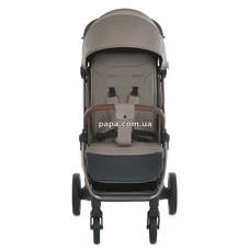 Прогулочная коляска El Camino Axis ME 1192 Milk Chocolate бежевая, чехол на ножки фото 41