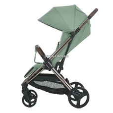 Прогулочная коляска El Camino Axis ME 1192 Sage Green зеленая, чехол на ножки фото 41