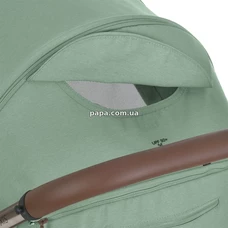 Прогулочная коляска El Camino Axis ME 1192 Sage Green зеленая, чехол на ножки фото 63