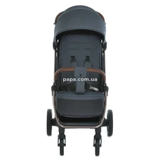 Прогулочная коляска El Camino Axis ME 1192 Volcanic Gray серая, чехол на ножки фото 37