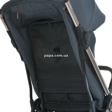 Прогулочная коляска El Camino Axis ME 1192 Volcanic Gray серая, чехол на ножки фото 63