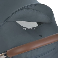 Прогулочная коляска El Camino Axis ME 1192 Volcanic Gray серая, чехол на ножки фото 86