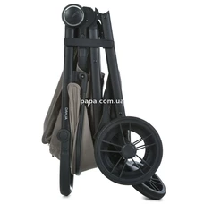 Прогулочная коляска El Camino Dahlia ME 1181 Milk Chocolate бежевая, полиуретановые колеса фото 18