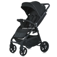 Прогулочная коляска El Camino Dahlia ME 1181 Black черная, полиуретановые колеса