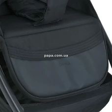 Прогулочная коляска El Camino Dahlia ME 1181 Black черная, полиуретановые колеса фото 16