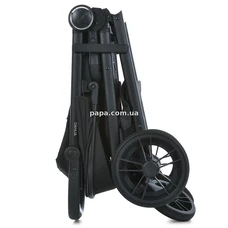 Прогулочная коляска El Camino Dahlia ME 1181 Black черная, полиуретановые колеса фото 18