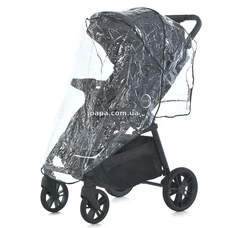 Прогулочная коляска El Camino Dahlia ME 1181 Black черная, полиуретановые колеса фото 21