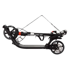 Самокат для взрослых SR 2-015-3-B черный, складной, руль регулируется фото 37