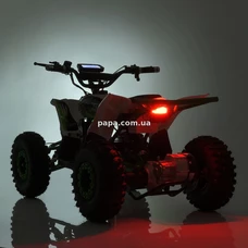 Квадроцикл Prof1 HB-EATV 08-350-5 зеленый, мотор 350W, 4 аккумулятора фото 63
